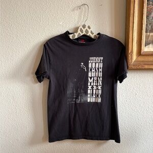 Zion Rootswear Black Johnny Cash Tee
